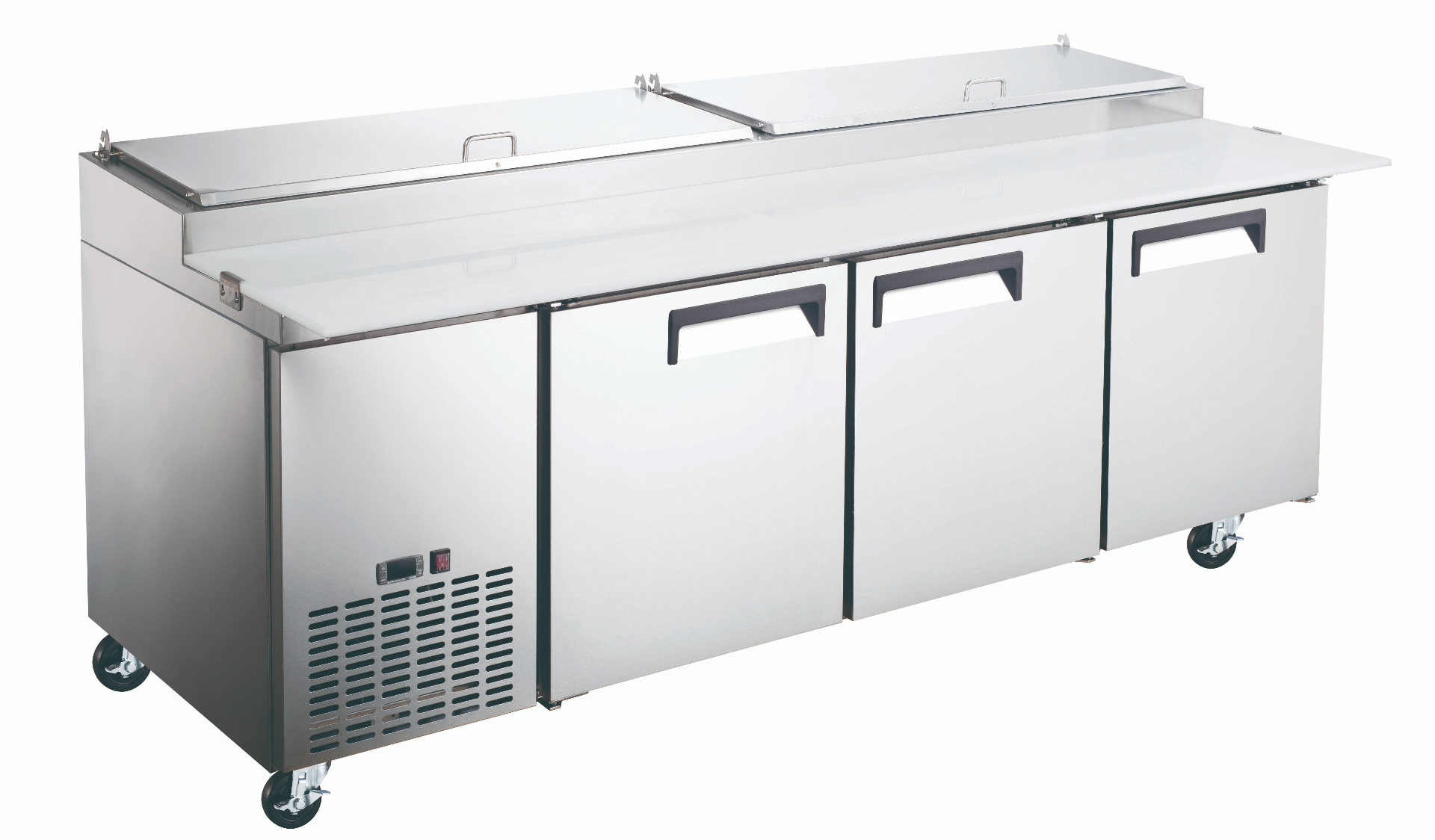 Mesa Refrigerada para Pizza de 3 Puertas